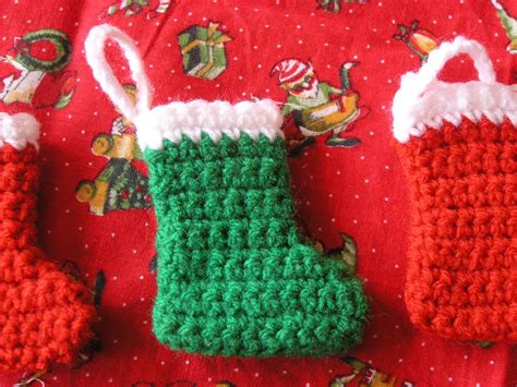 Crochet Mini Christmas Stocking Pattern Free Happy Tuesday And Welcome ...