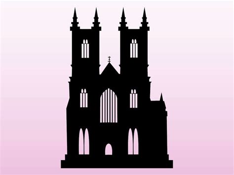 Church Silhouette Vector - ClipArt Best