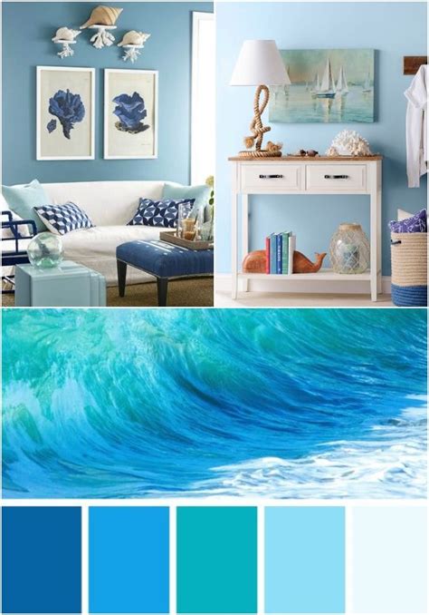 27 Blue Room Paint Ideas | Coastal Interiors | Blue painted walls, Blue ...