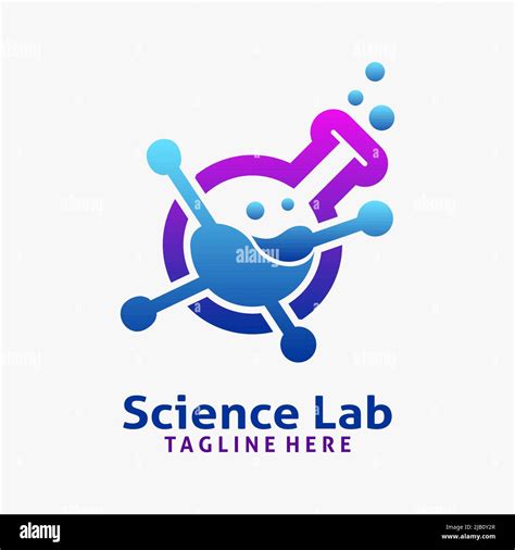 Science lab logo design Stock Vector Image & Art - Alamy