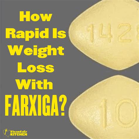 How Rapid Is Weight Loss With Farxiga