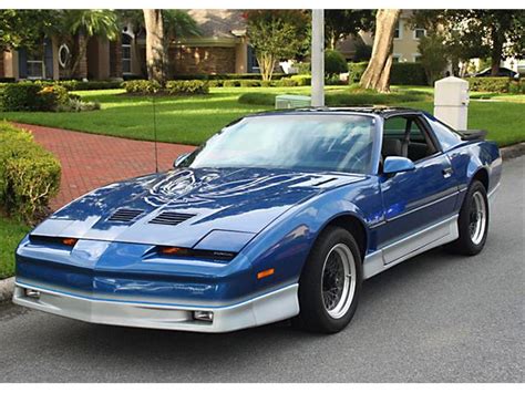 1986 to 1988 Pontiac Firebird Trans Am for Sale