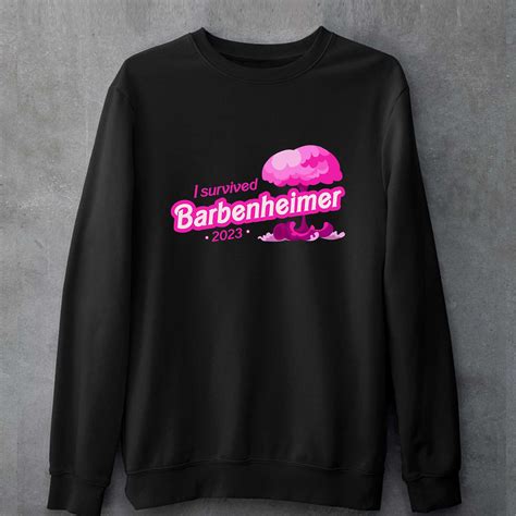 Official Barbenheimer I Survived Barbenheimer T-shirt