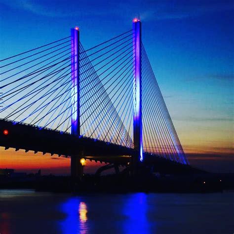 The Indian River Inlet Bridge (officially the Charles W. Cullen Bridge) is a cable-stayed bridge ...