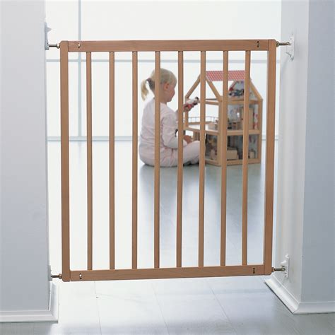 NEW BABYDAN NO TRIP WOODEN BABY SAFETY STAIR GATE | eBay