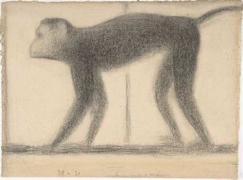 Georges Seurat | Monkey | The Metropolitan Museum of Art