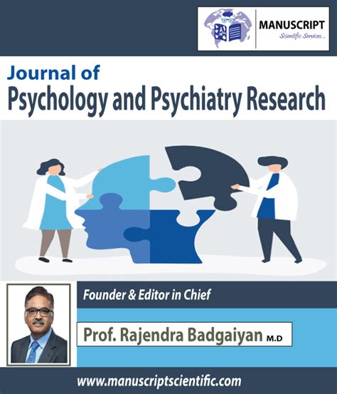 Journal of Psychology and Psychiatry Research