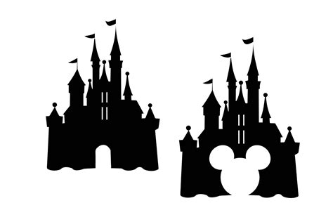 The best free Disney castle vector images. Download from 1001 free vectors of Disney castle at ...