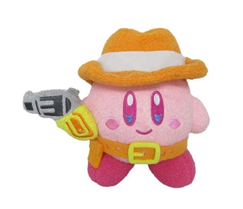 Wario64: Kirby with a gun plush is coming this October from Sanei : r/Kirby