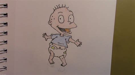 How To Draw Tommy Pickles By Dawn Rugrats Cartoon Drawings Drawings ...