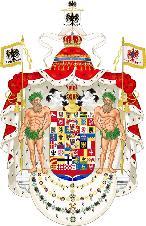 Coat of Arms of the Kingdom of Prussia 1873-1918 - Albert, Duke of Prussia - Wikipedia | Drapeau ...