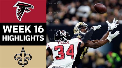 Falcons vs. Saints | NFL Week 16 Game Highlights - YouTube