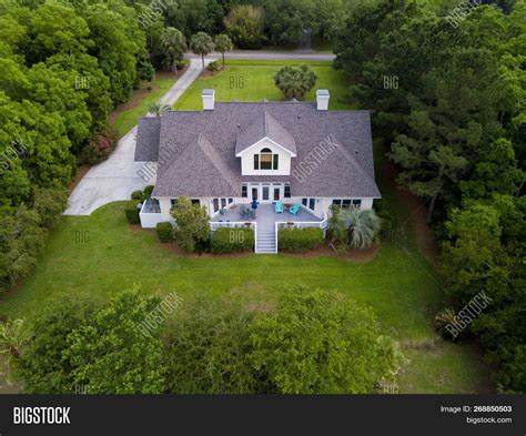 Aerial View Large Home Image & Photo (Free Trial) | Bigstock