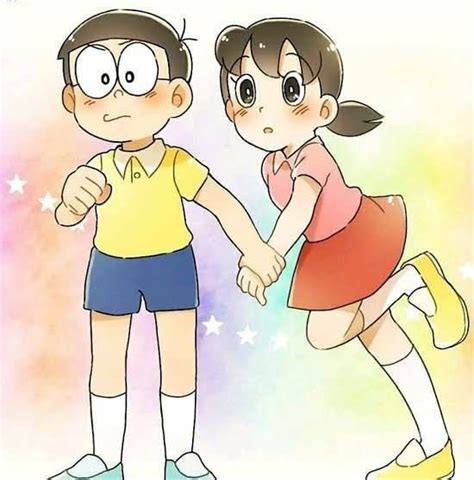 Nobita Loves Shizuka | Nobita Kiss Shizuka | | Doremon cartoon, Doraemon cartoon, Doraemon