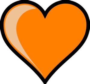 Free Orange Heart Cliparts, Download Free Orange Heart Cliparts png images, Free ClipArts on ...