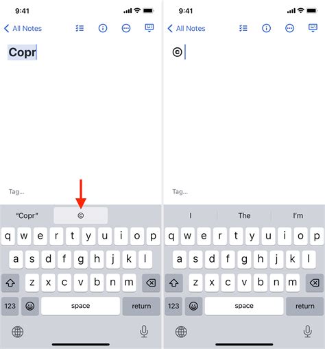 How to type ©, ™, and ® symbols on iPhone, iPad, and Mac