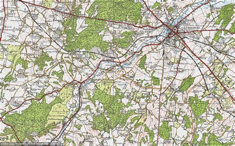 Historic Ordnance Survey Map of Chartham, 1920