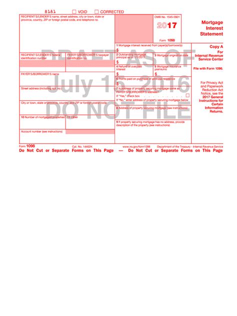 Mortgage Interest Form 1098 Changes - Fill Out and Sign Printable PDF Template | airSlate SignNow