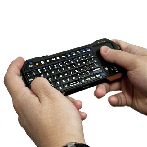 Fosmon's portable mini keyboard is the perfect companion for your iPhone 6 or Apple TV
