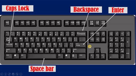 Grade 1 : How to use Caps Lock and Enter Keys - YouTube