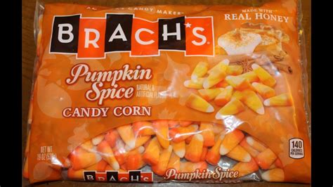 Brach's: Pumpkin Spice Candy Corn Review - Fall/Halloween - YouTube