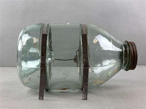 Vintage Glass Minnow Trap - Matthew Bullock Auctioneers