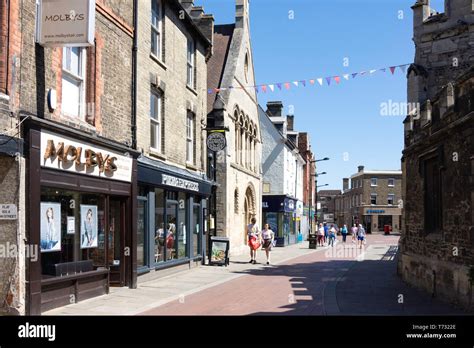 Huntingdon, High Street, Huntingdon, Cambridgeshire, England, United ...