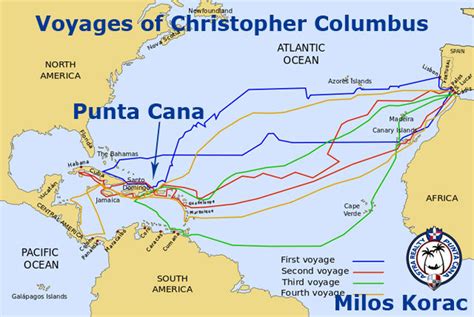Route's of Columbus - Christopher Columbus