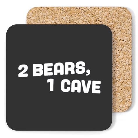 Tom Segura Merch Bert Kreischer 2 Bears 2 Vices 1 Cave Coasters sold by ...