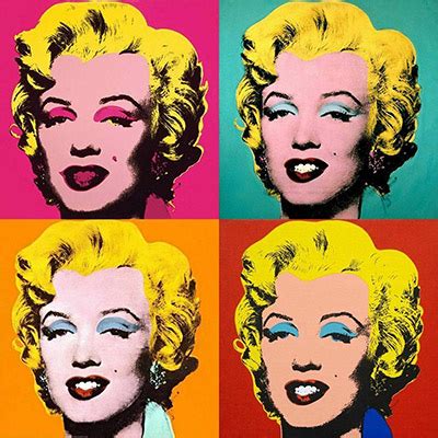 Andy Warhol - Shot Sage Blue Marilyn (four-portrait version) - Art ...