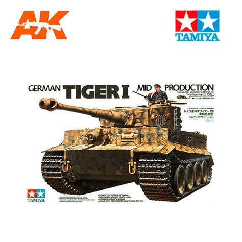 Buy 1/35 German Tiger I Mid. Production online for37,95€ | AK-Interactive