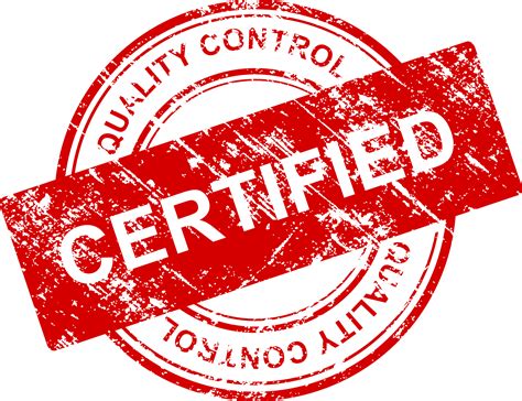 4 Quality Control Certified Stamp Vector (PNG Transparent, SVG) | OnlyGFX.com