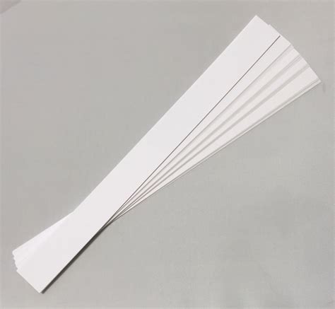 Paper Strips for Arts and Crafts: White Color. Size is - Etsy