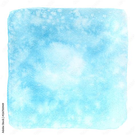 Light blue watercolor background Stock Photo | Adobe Stock