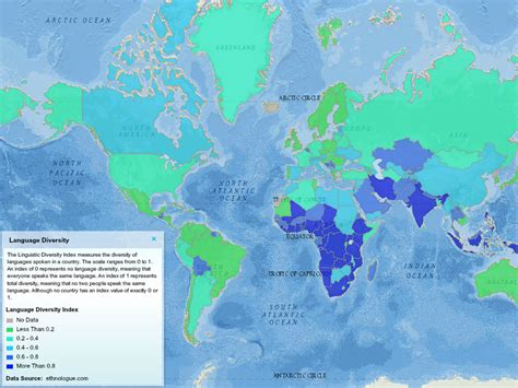 World Diversity Map