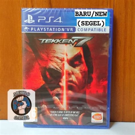 New Tekken 7 PS4 Seal PS4 Playstation Cassette tekken7 teken PS4 5 cd bd game vr ps5 | Shopee ...