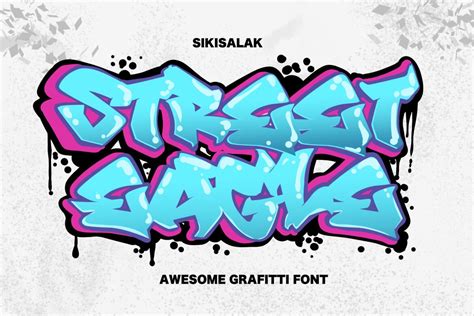 Street Eagle Urban Graffiti Font | Deeezy