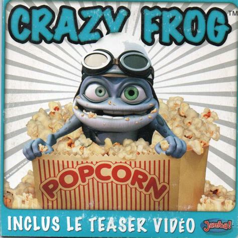 Popcorn de Crazy Frog, CD con tubomix - Ref:119242283