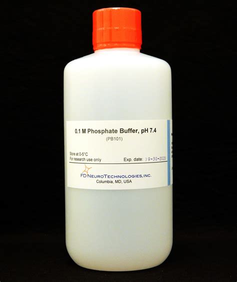 0.1 M Phosphate Buffer, pH 7.4 - FD Neuro Technologies, Inc.