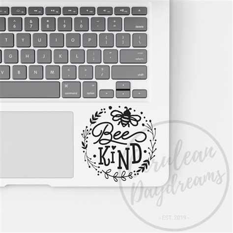 Bee Kind Decal, Save the Bees Sticker, Happy Decal, Kindness Car Decal, Floral Window Decal ...