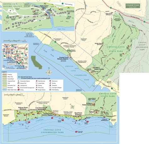 Crystal Cove State Park Map - Printable Map