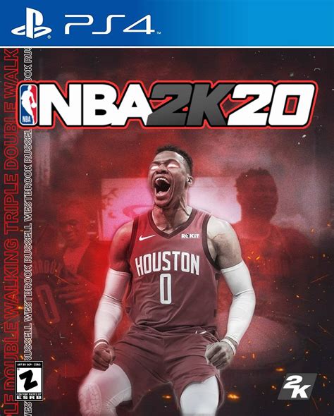 custom westbrook 2k20 cover by me : NBA2k