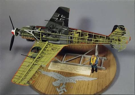 Me 109. Wow. | Maquettes avions, Avions anciens, Modelisme