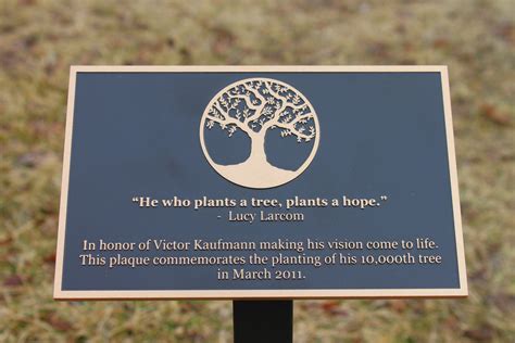 Cast Bronze Plaques and Outdoor Donor displays — Donor Trees - RCB ...