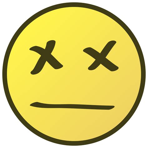 Dead Smiley Face - ClipArt Best