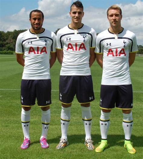 New Tottenham Kits 14/15- Under Armour Spurs Jerseys 2014/2015 Home GK ...