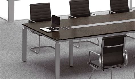 15 Feet Boardroom Table With Wire Management: BossesCabin.com