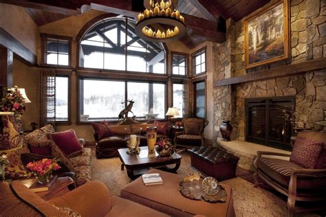 Country Style Living Room Design: Cozy and Romantic Atmosphere