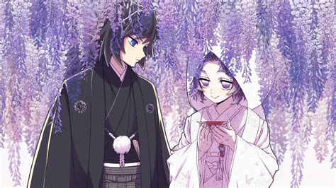 Kochou GiyuShino Giyuu Tomioka Shinobu HD Demon Slayer Kimetsu no Yaiba Wallpapers | HD ...