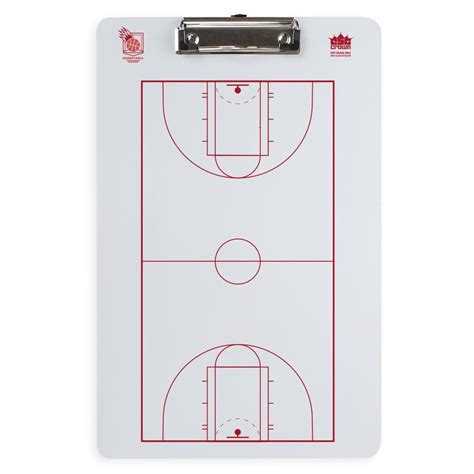 Dry Erase Basketball Coaching Clipboard | SCOA-401